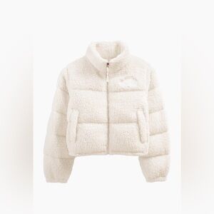 The North Face Sherpa Nuptse Jacket Cream White XS - New without tag